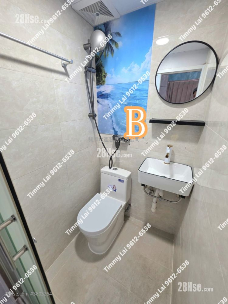 金冠大厦 租盘 开放式间隔 , 1 浴室 200 平方尺