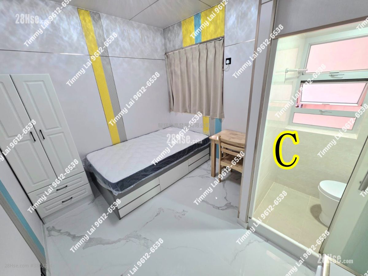 金冠大厦 租盘 开放式间隔 , 1 浴室 200 平方尺