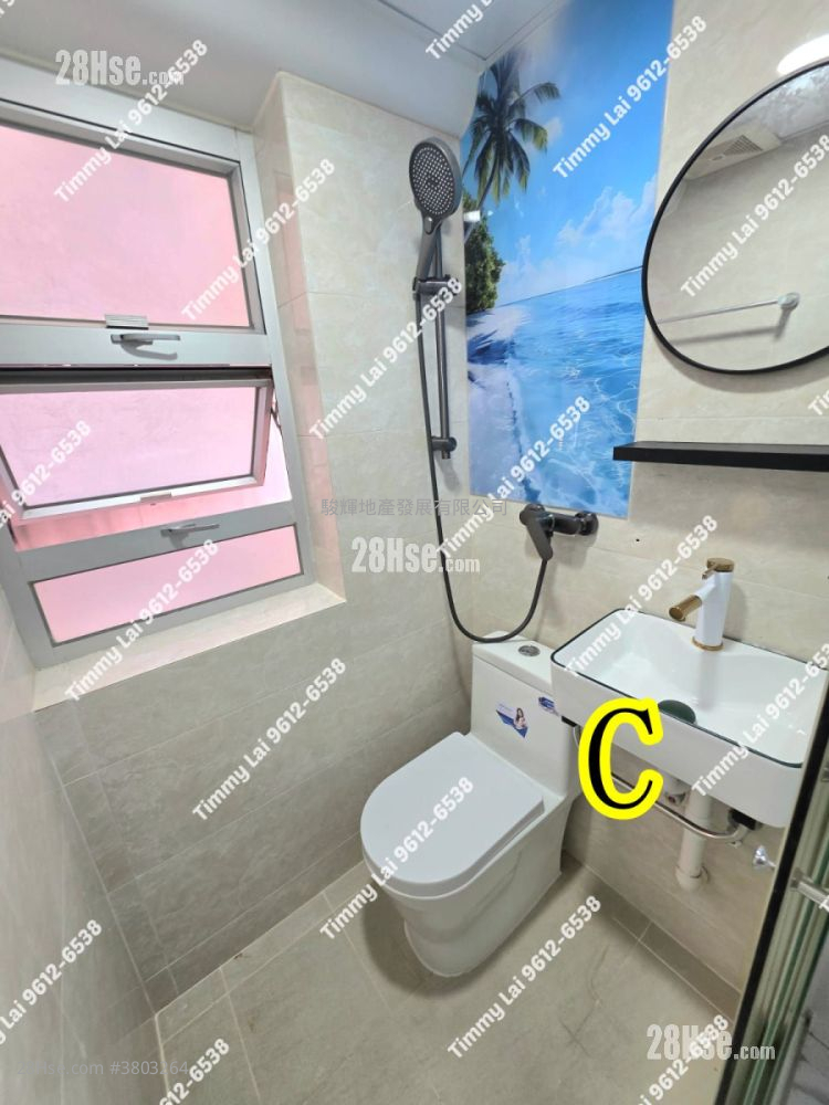 金冠大厦 租盘 开放式间隔 , 1 浴室 200 平方尺