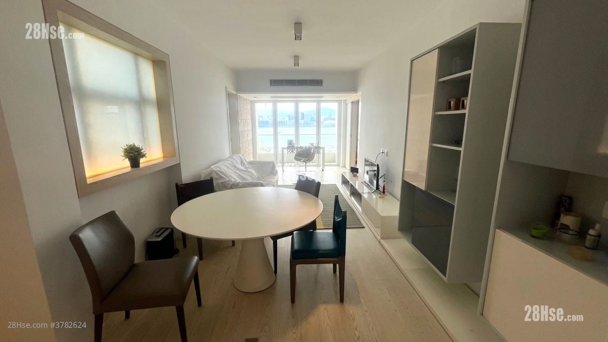 海威大厦 租盘 2 房 , 2 浴室 932 平方尺