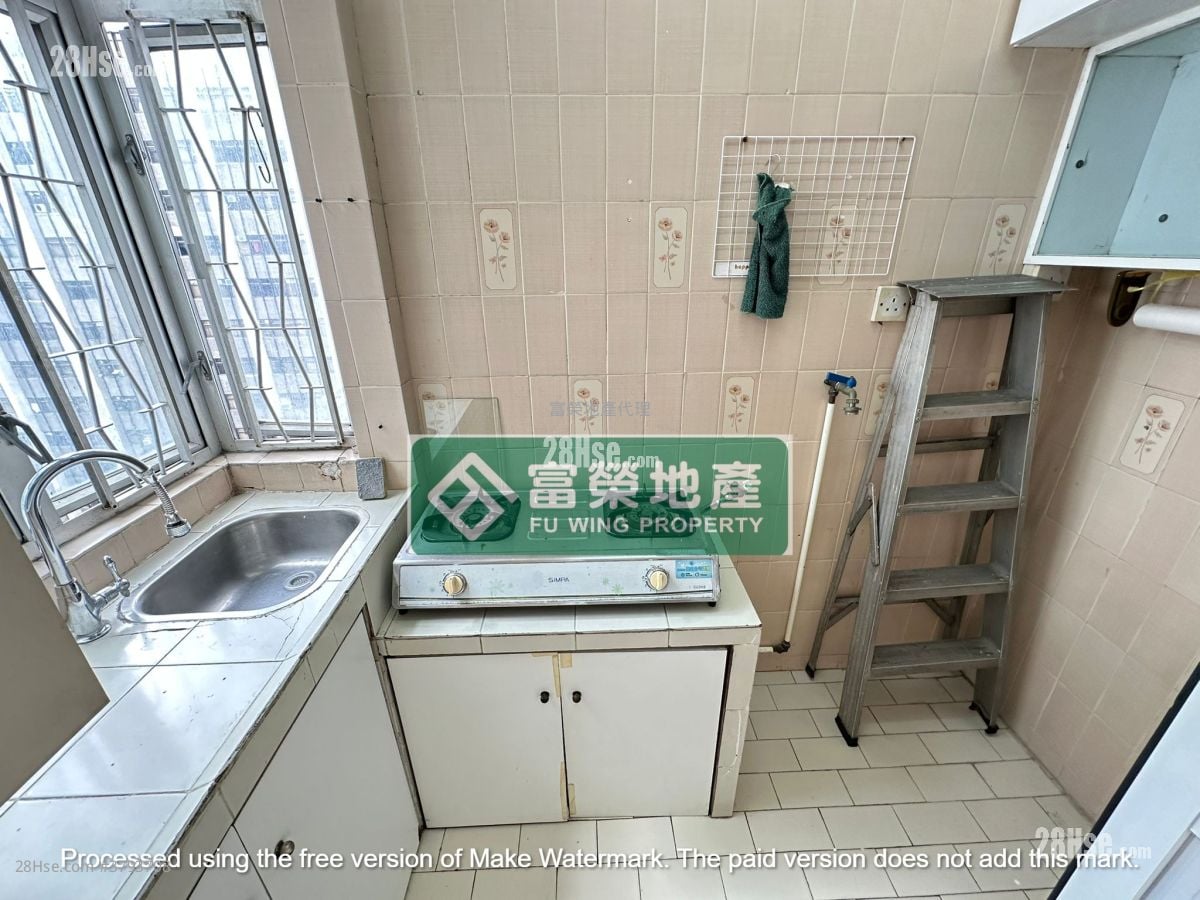 富达大厦 售盘 开放式间隔 , 1 浴室 222 平方尺