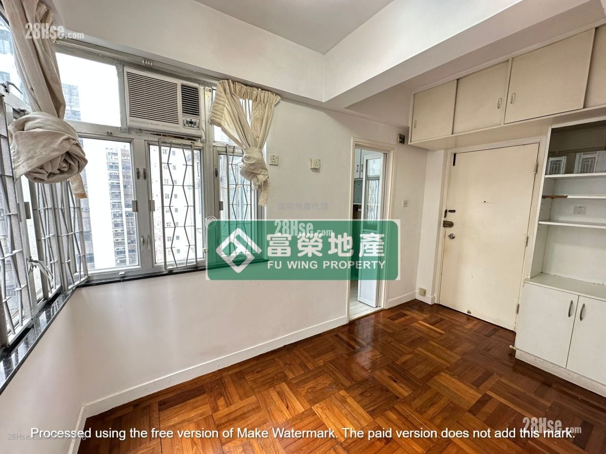 富达大厦 售盘 开放式间隔 , 1 浴室 222 平方尺