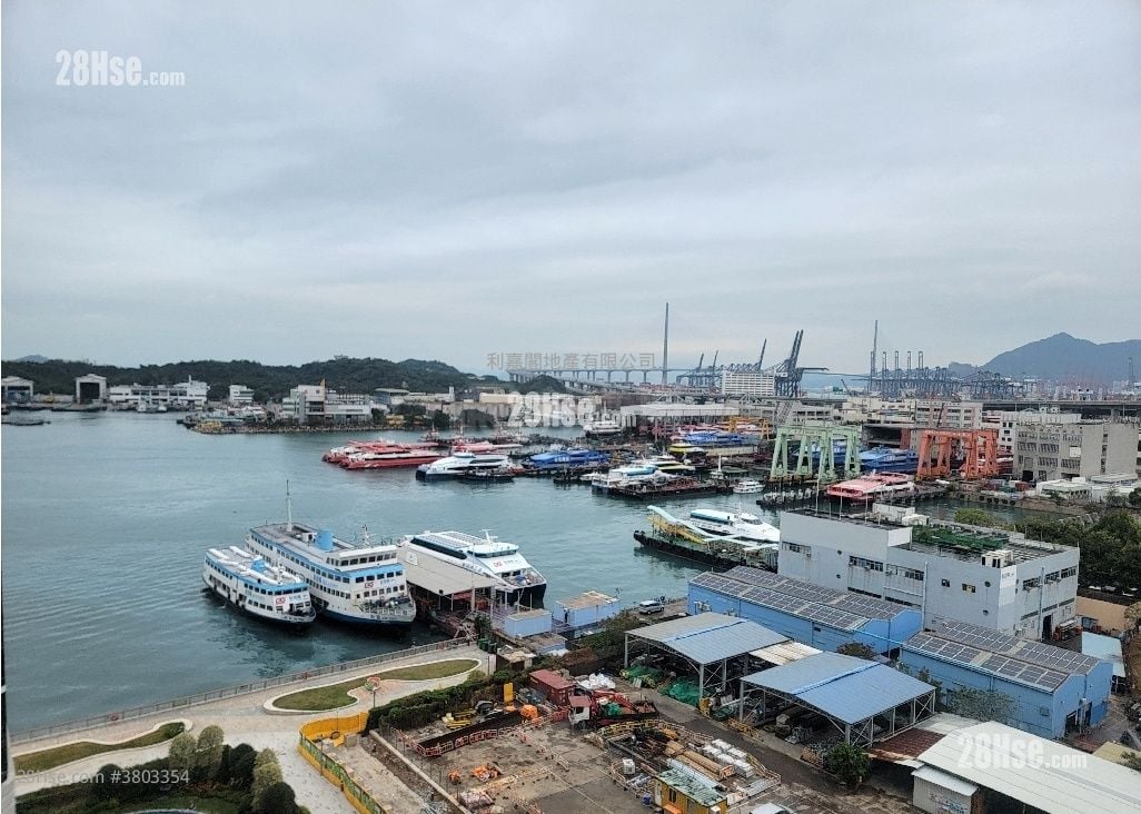 维港滙 售盘 2 房 , 1 浴室 597 平方尺