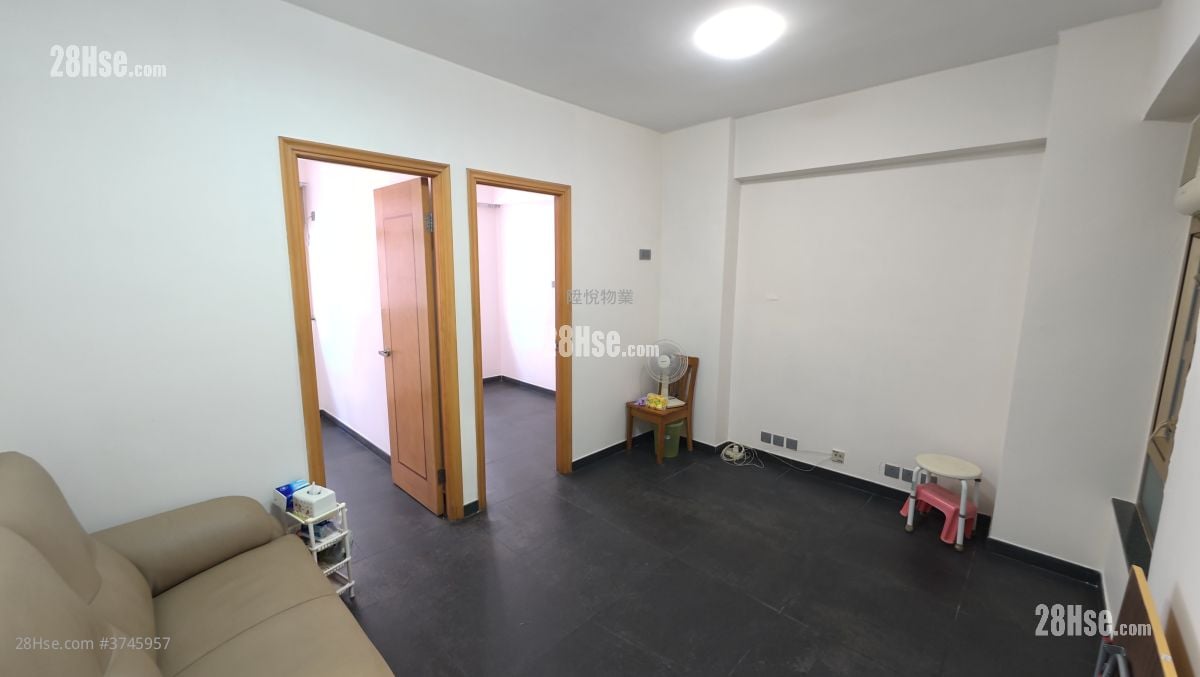 公主大厦 租盘 2 房 , 1 浴室 384 平方尺