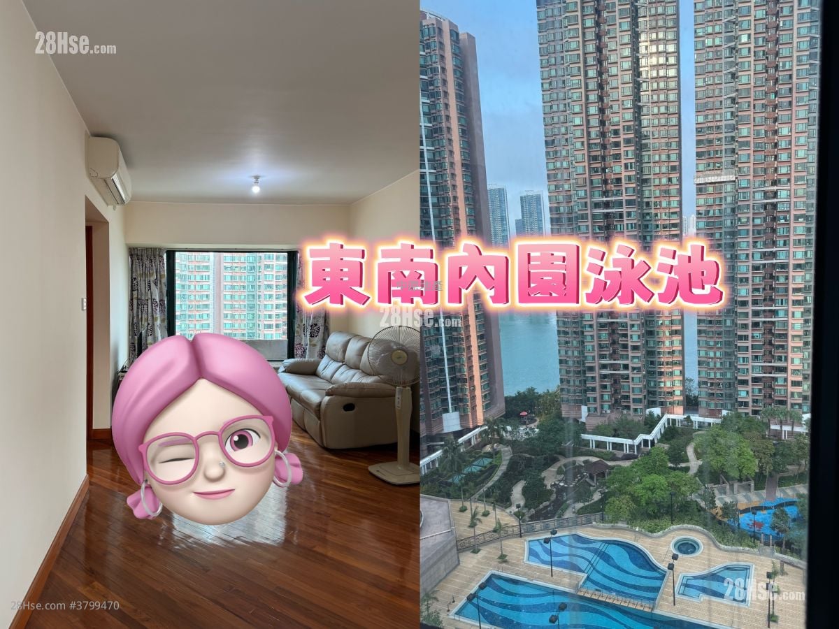 灏景湾 售盘 2 房 , 1 浴室 537 平方尺