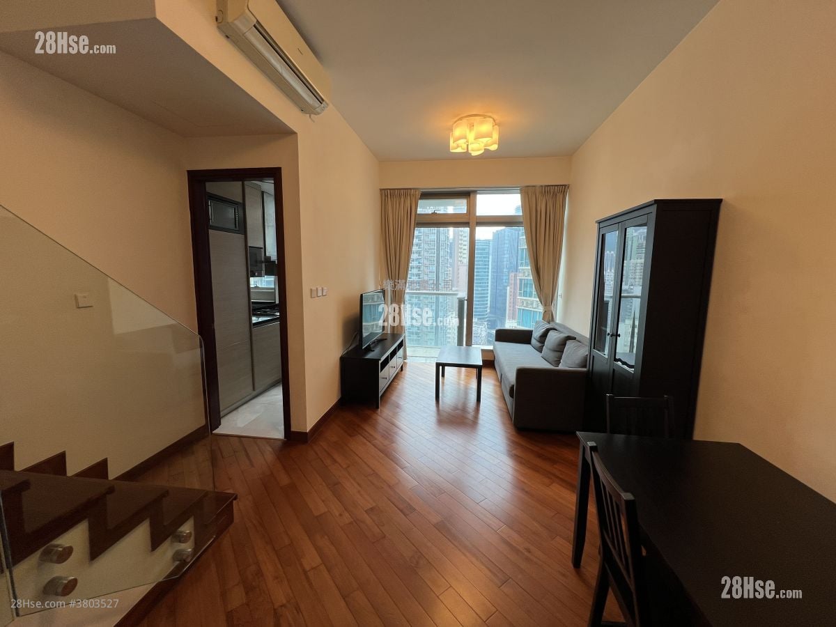 囍滙 租盘 1 房 , 1 浴室 601 平方尺