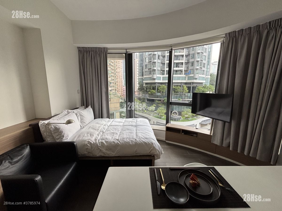 Queen's Cube 租盘 开放式间隔 , 1 浴室 307 平方尺