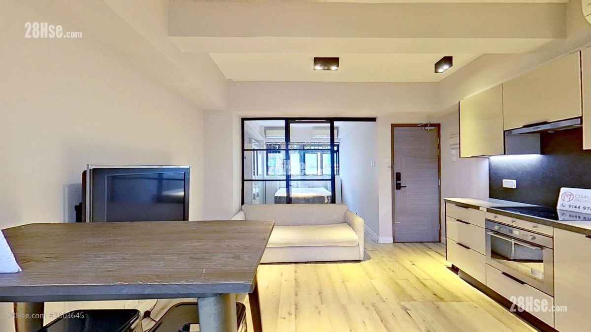 厅: 华里6-7号 租盘 1 房 , 1 浴室 368 平方尺