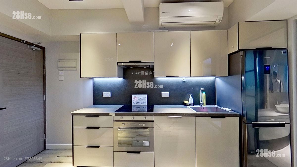 厨房: 华里6-7号 租盘 1 房 , 1 浴室 368 平方尺