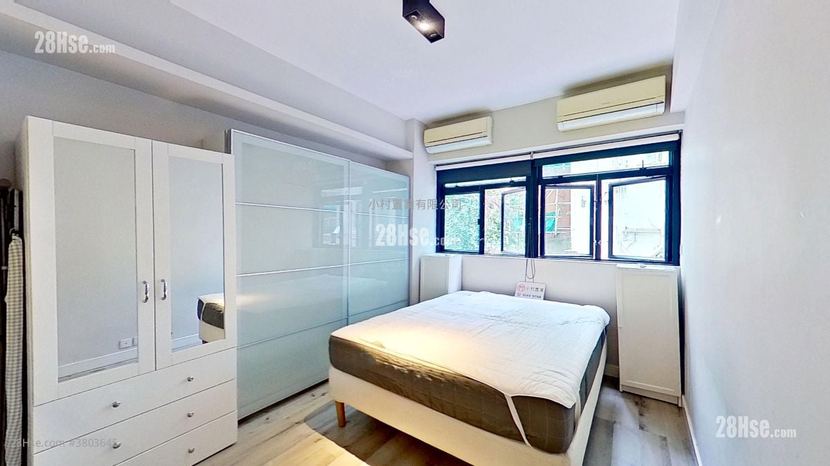 主人房: 华里6-7号 租盘 1 房 , 1 浴室 368 平方尺