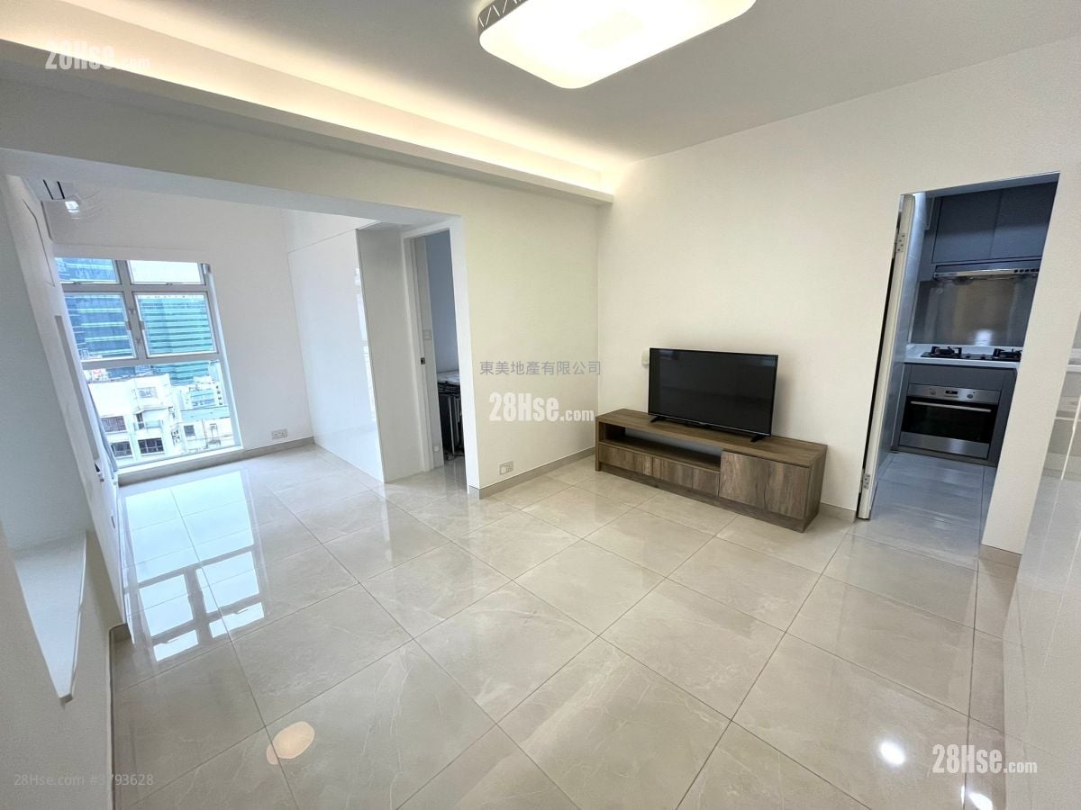 万豪阁 租盘 1 房 , 1 浴室 397 平方尺