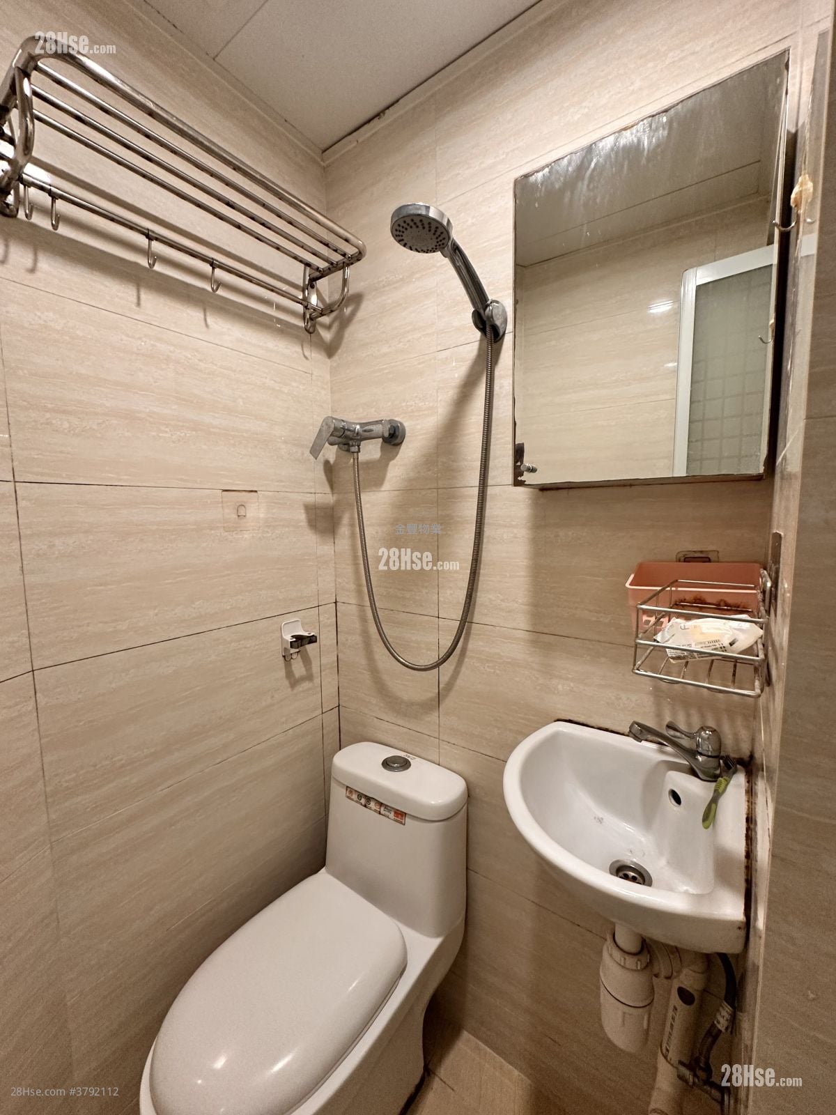 东海大厦 租盘 开放式间隔 , 1 浴室 100 平方尺