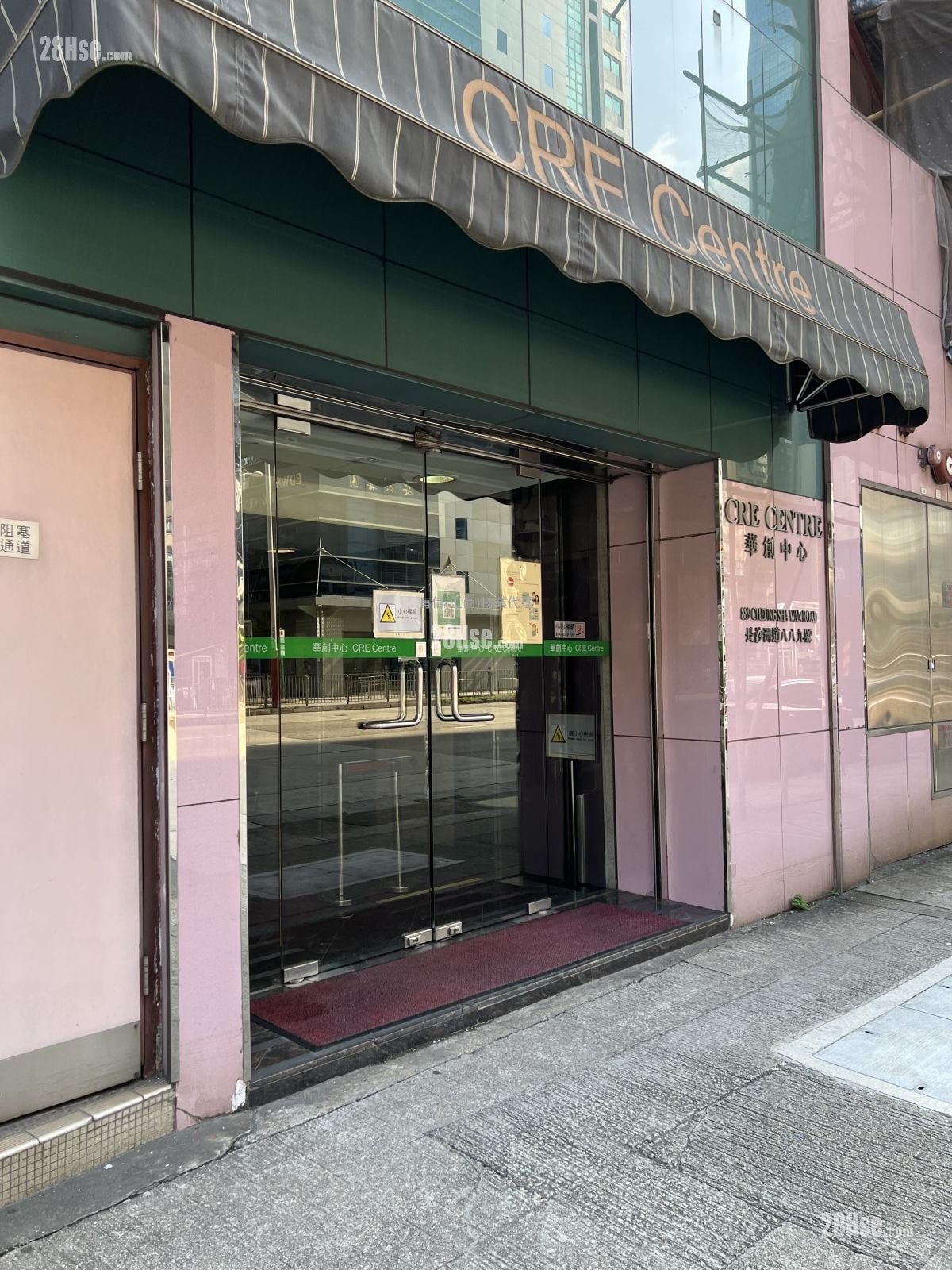 华创中心 租盘 444 平方尺