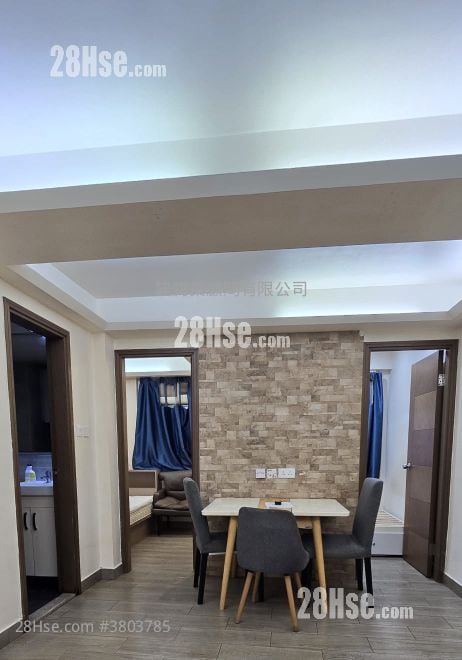 恒星楼 租盘 2 房 , 1 浴室 356 平方尺