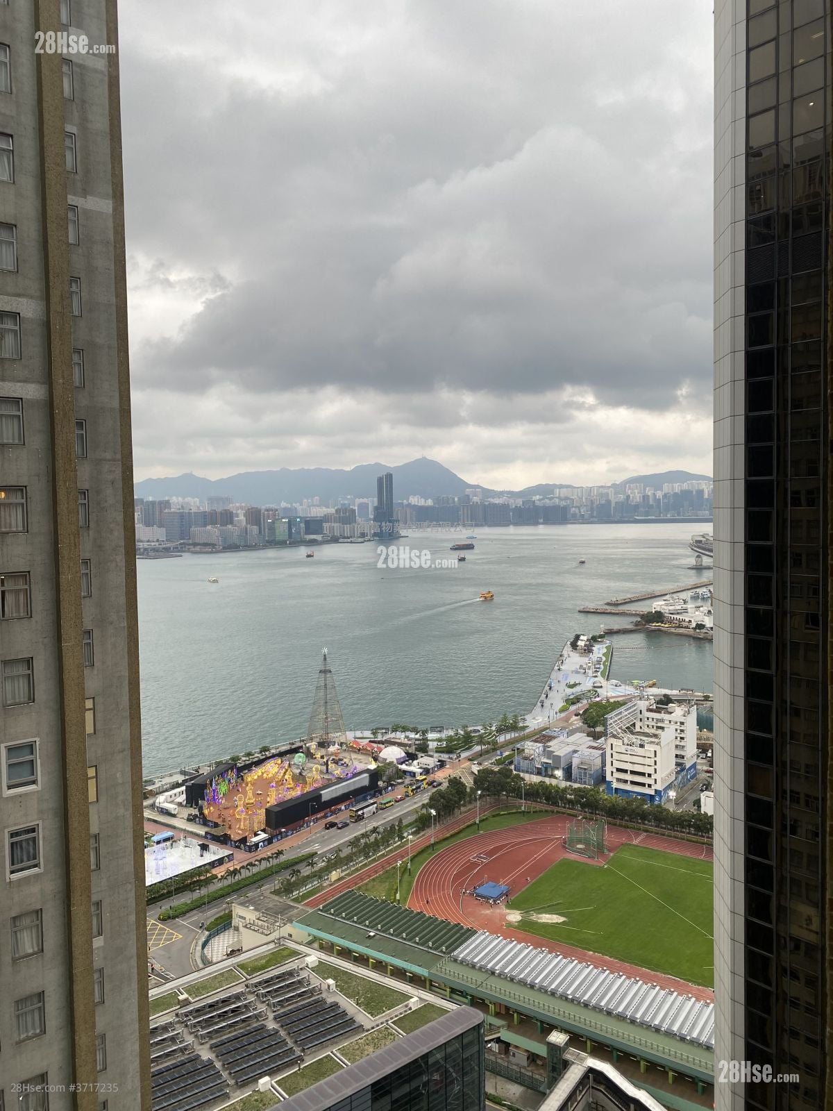 湾景中心大厦 租盘 开放式间隔 , 1 浴室 357 平方尺