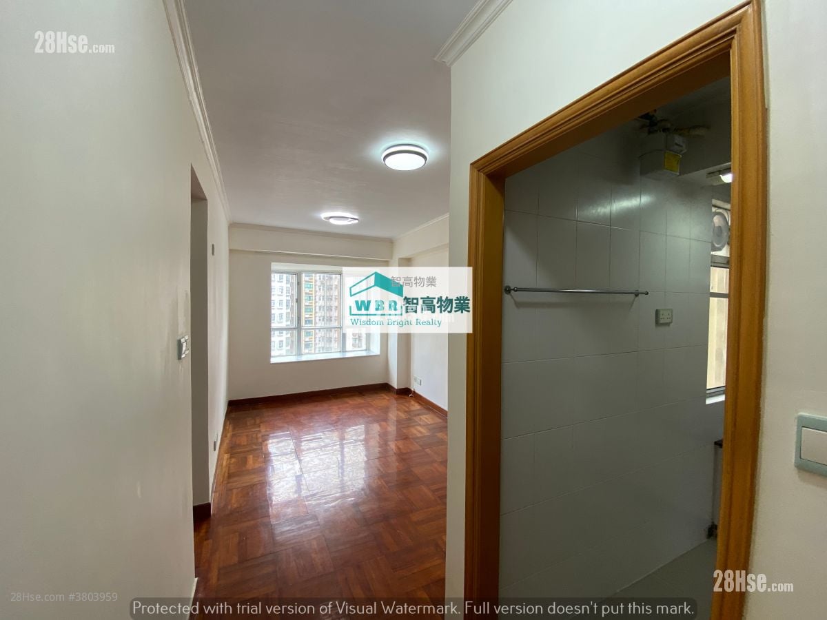 Yuk Ming Towers Rental 1 Bedroom , 2 Bathrooms 407 ft²