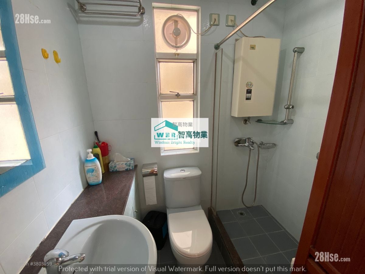 Yuk Ming Towers Rental 1 Bedroom , 2 Bathrooms 407 ft²