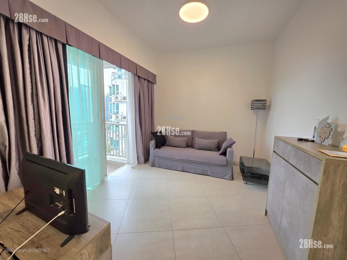 蓝天海岸 租盘 2 房 , 1 浴室 568 平方尺