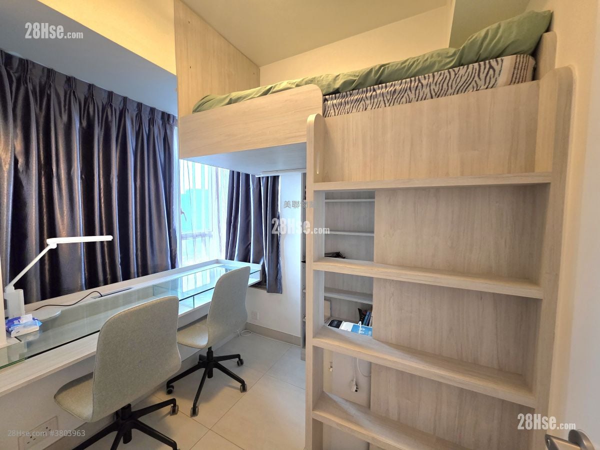 蓝天海岸 租盘 2 房 , 1 浴室 568 平方尺