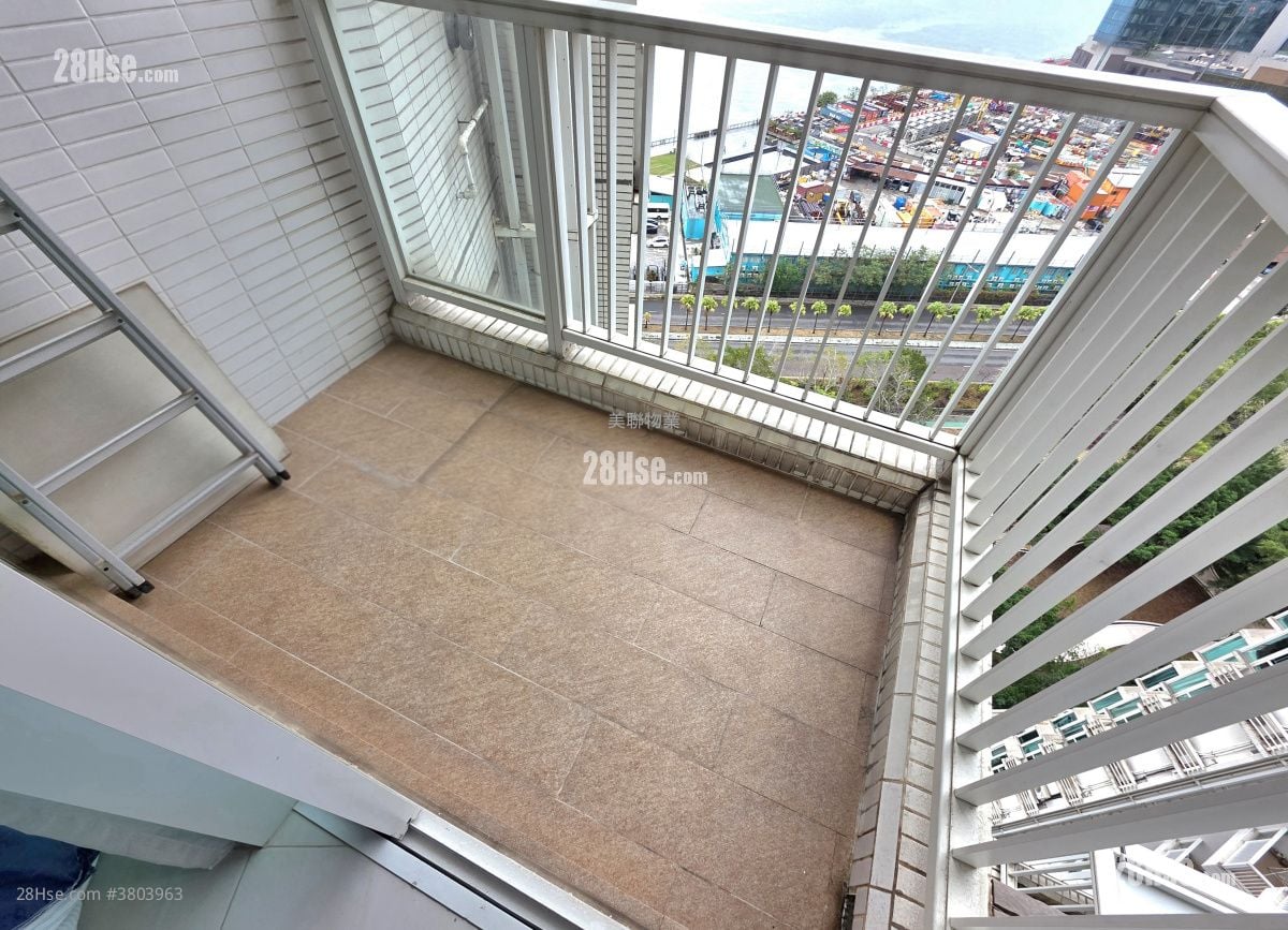 蓝天海岸 租盘 2 房 , 1 浴室 568 平方尺