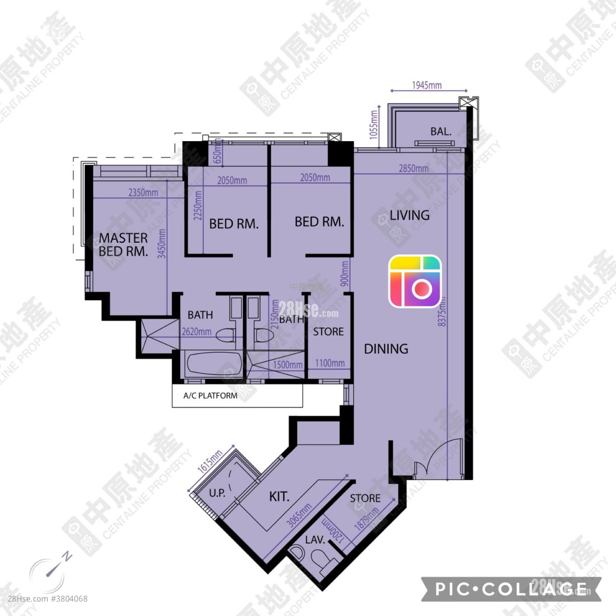 The Wings Sell 3 Bedrooms 837 ft²