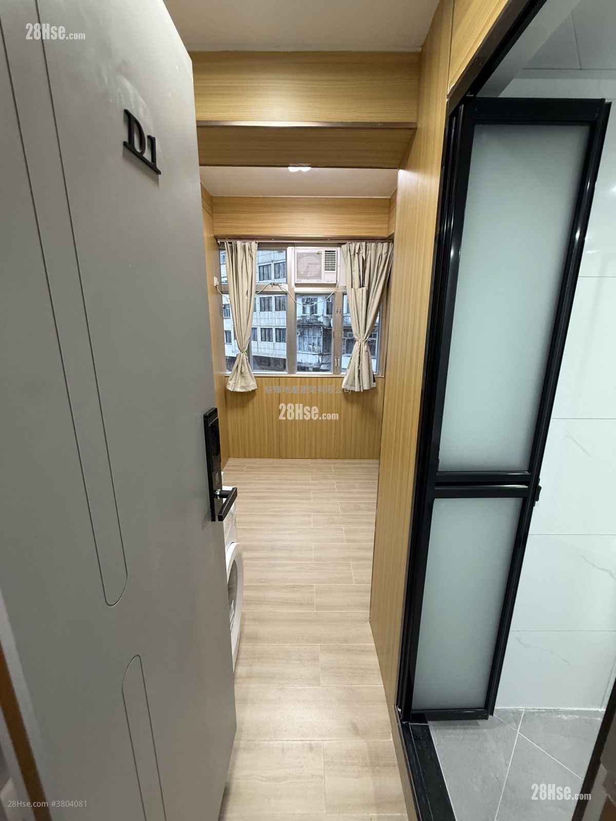 南枫楼 租盘 开放式间隔 , 1 浴室 150 平方尺