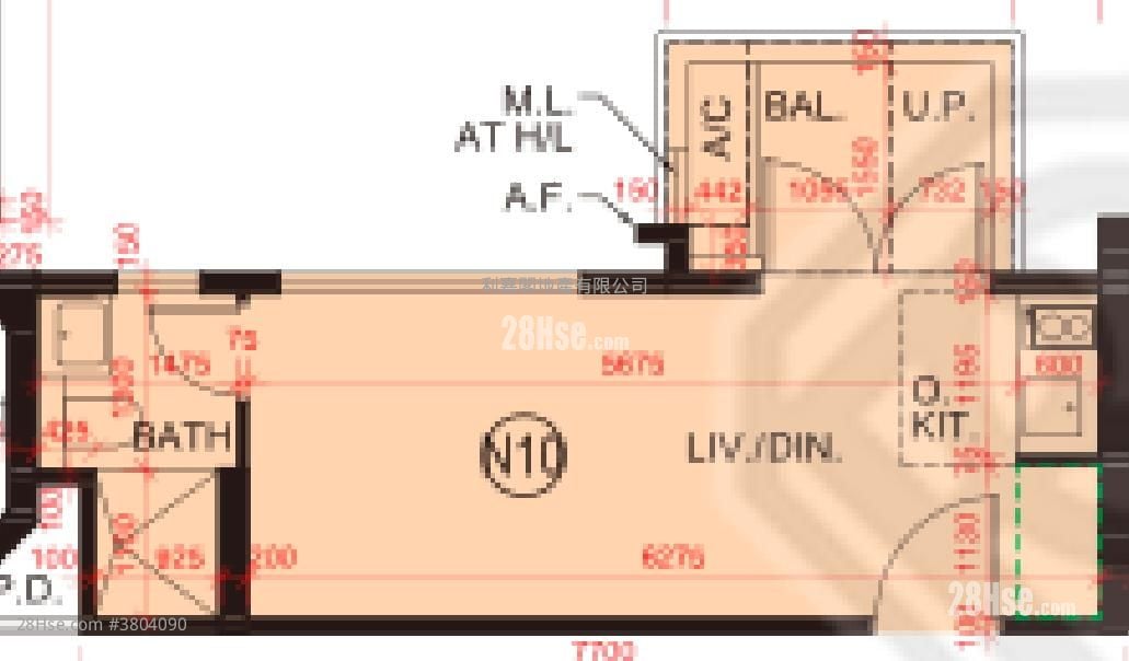 Bondlane Sell 1 Bedroom , 1 Bathroom 267 ft²