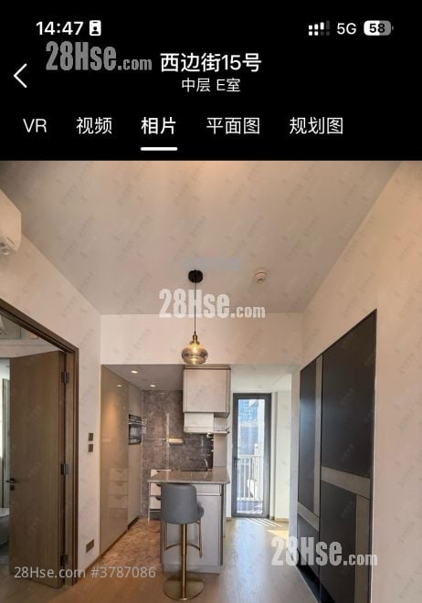 15 Western Street Rental Studio , 1 Bathroom 213 ft²