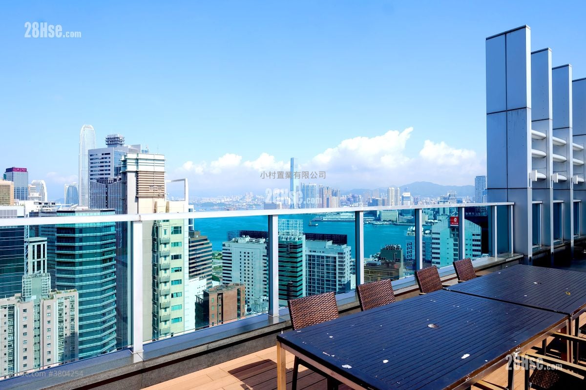 景观: 嘉荟轩 租盘 1 房 , 1 浴室 438 平方尺