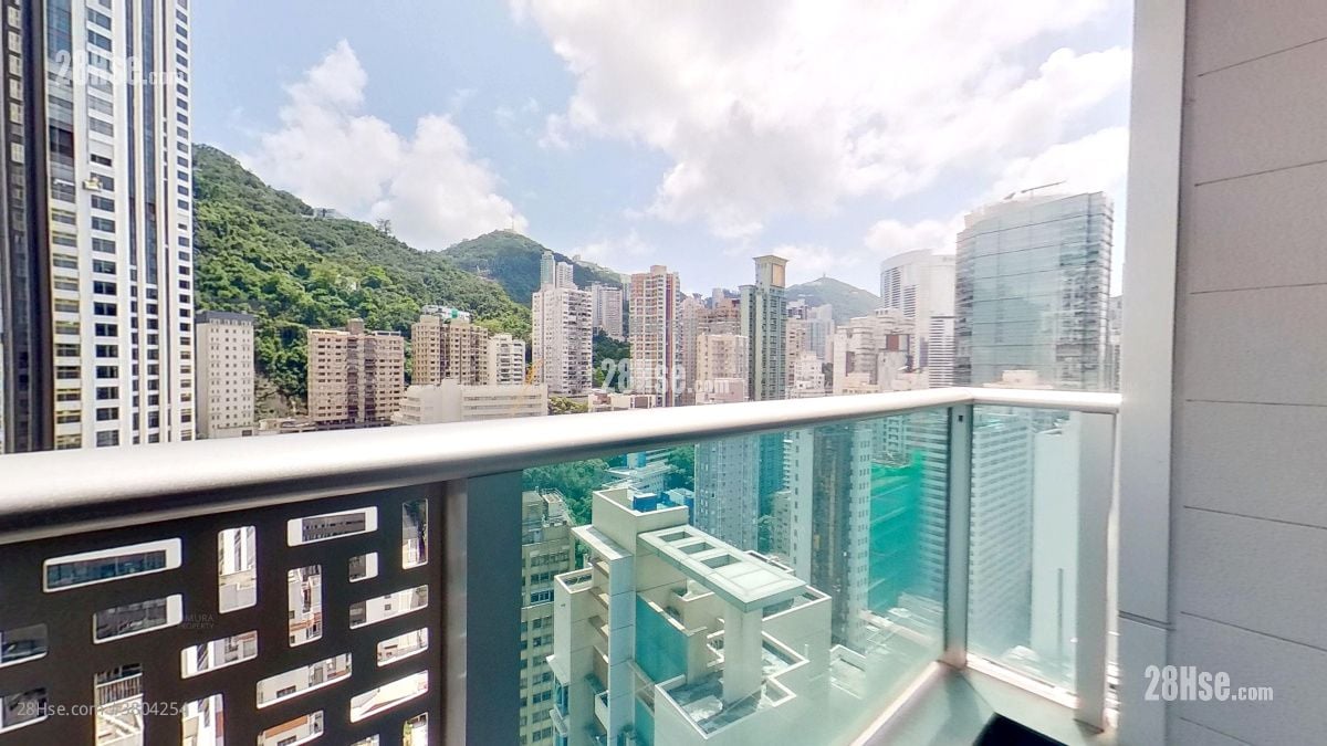 景观: 嘉荟轩 租盘 1 房 , 1 浴室 438 平方尺