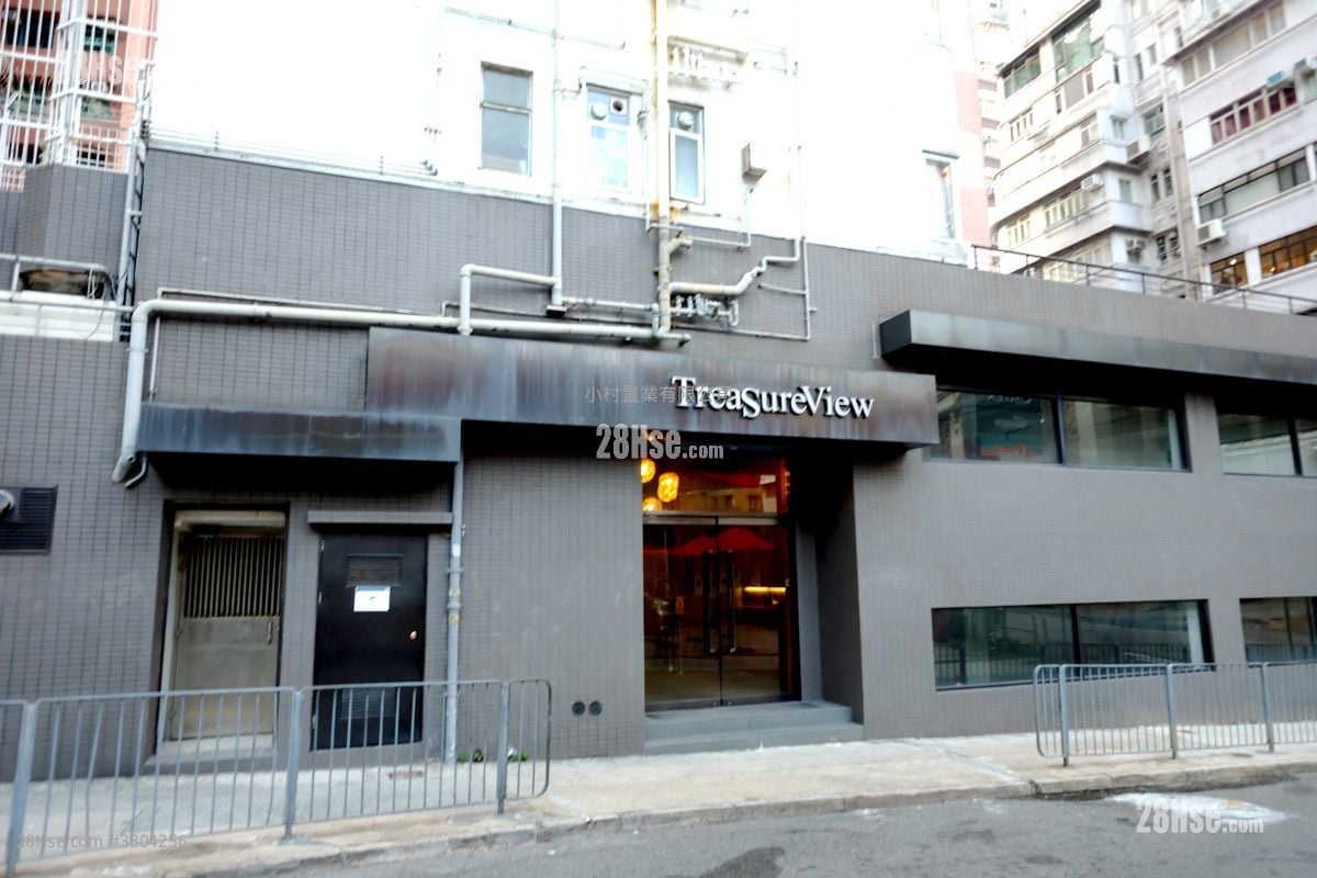 大厦外观: 御珍阁 租盘 1 房 , 1 浴室 341 平方尺