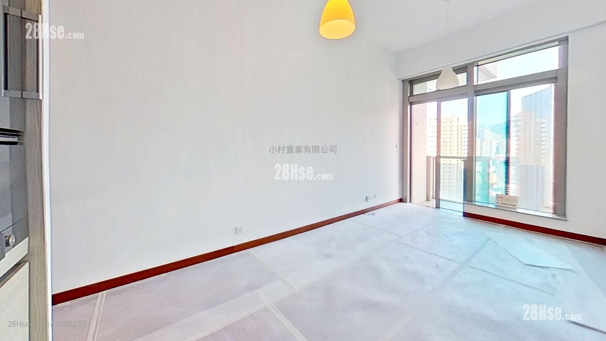 living room: The Avenue Rental 2 Bedrooms , 1 Bathroom 519 ft²