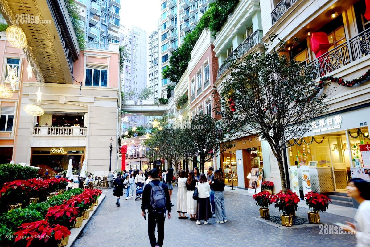 building outlook: The Avenue Rental 2 Bedrooms , 1 Bathroom 519 ft²