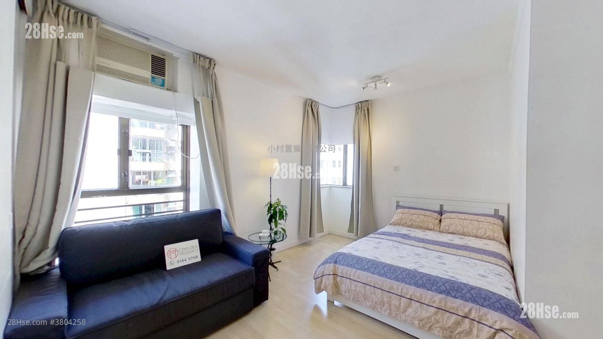 厅: 名仕阁 租盘 开放式间隔 , 1 浴室 315 平方尺