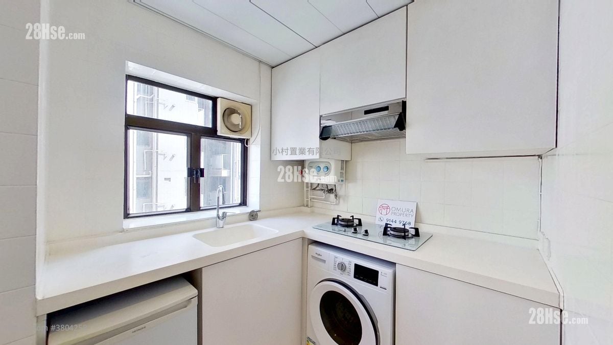 厨房: 名仕阁 租盘 开放式间隔 , 1 浴室 315 平方尺