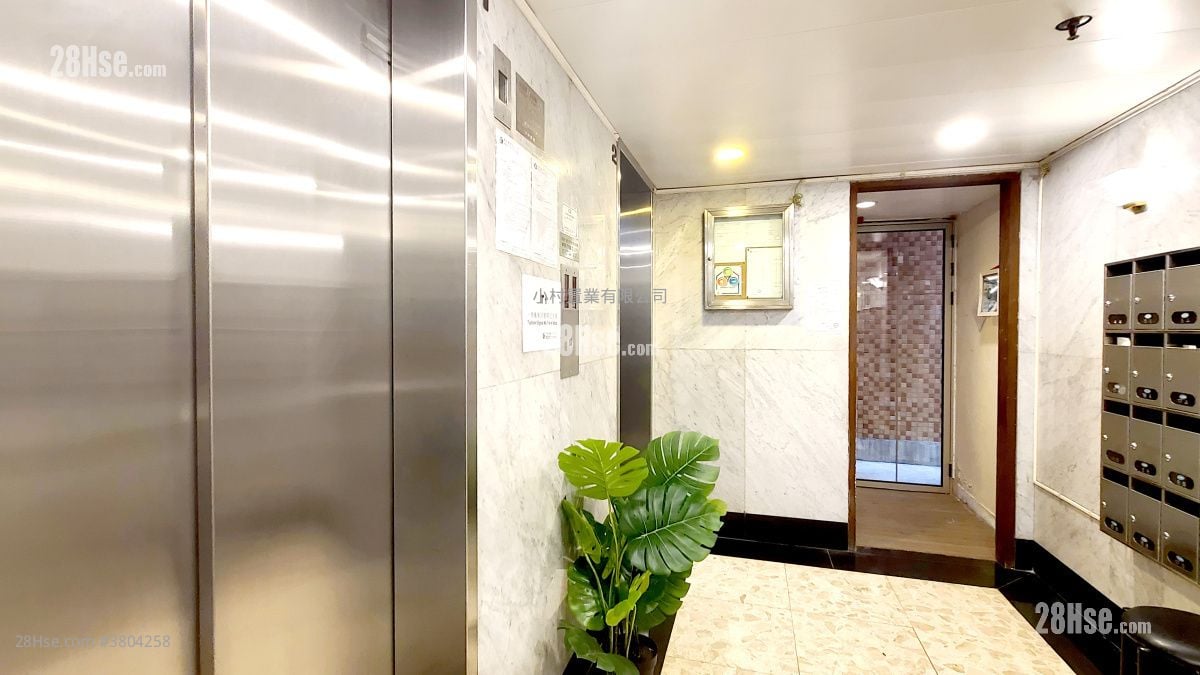 大厦入口: 名仕阁 租盘 开放式间隔 , 1 浴室 315 平方尺