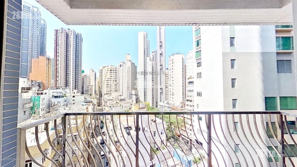 balcony: Tung Tze Terrace Rental 1 Bedroom , 1 Bathroom 344 ft²