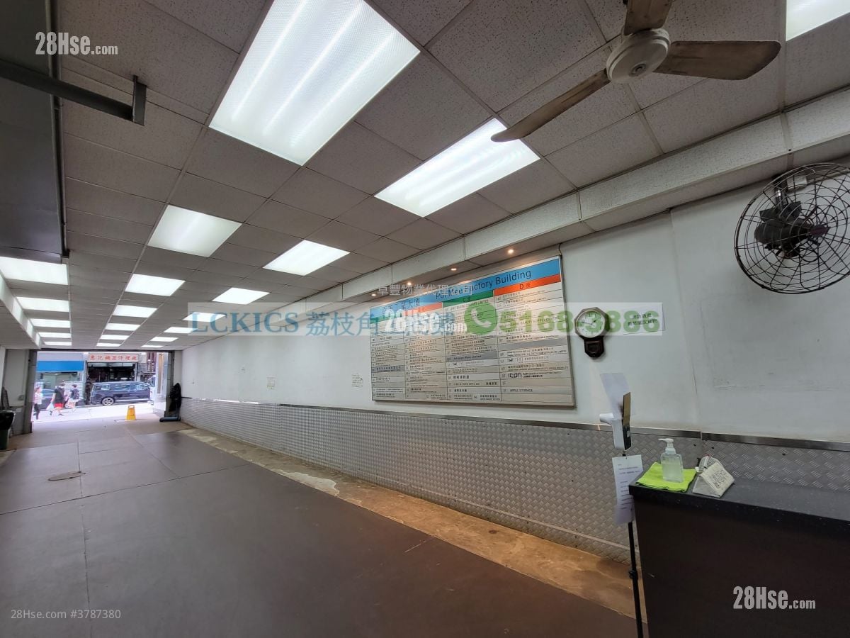 百美工业大厦 租盘 开放式间隔 , 1 厕所 138 平方尺