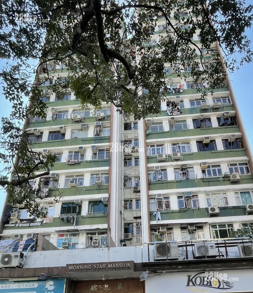 晨星楼 租盘 2 房 , 1 浴室 350 平方尺