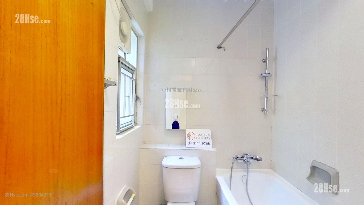 浴室: 东盛台 租盘 开放式间隔 , 1 浴室 259 平方尺