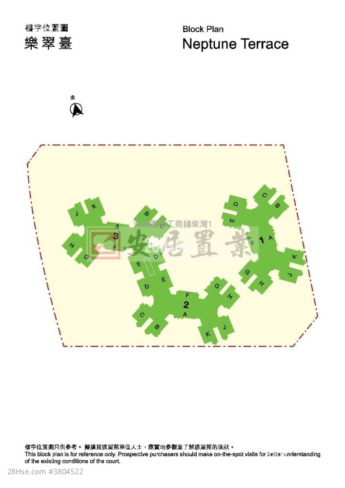 樂翠臺 售盤 2 房 , 1 浴室 700 平方呎