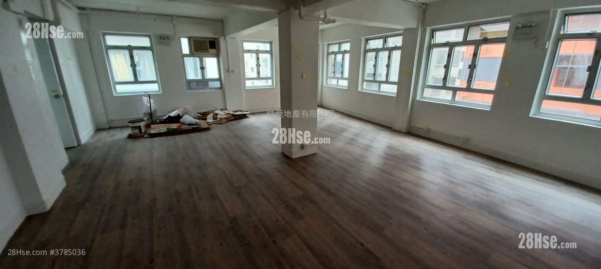 2.  孖沙街23號** 有內廁工作室1200呎 開放式25K,近mtr