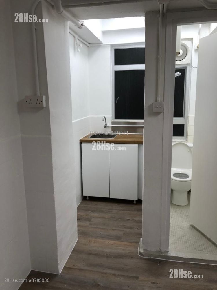 2.  孖沙街23號** 有內廁工作室1200呎 開放式25K,近mtr