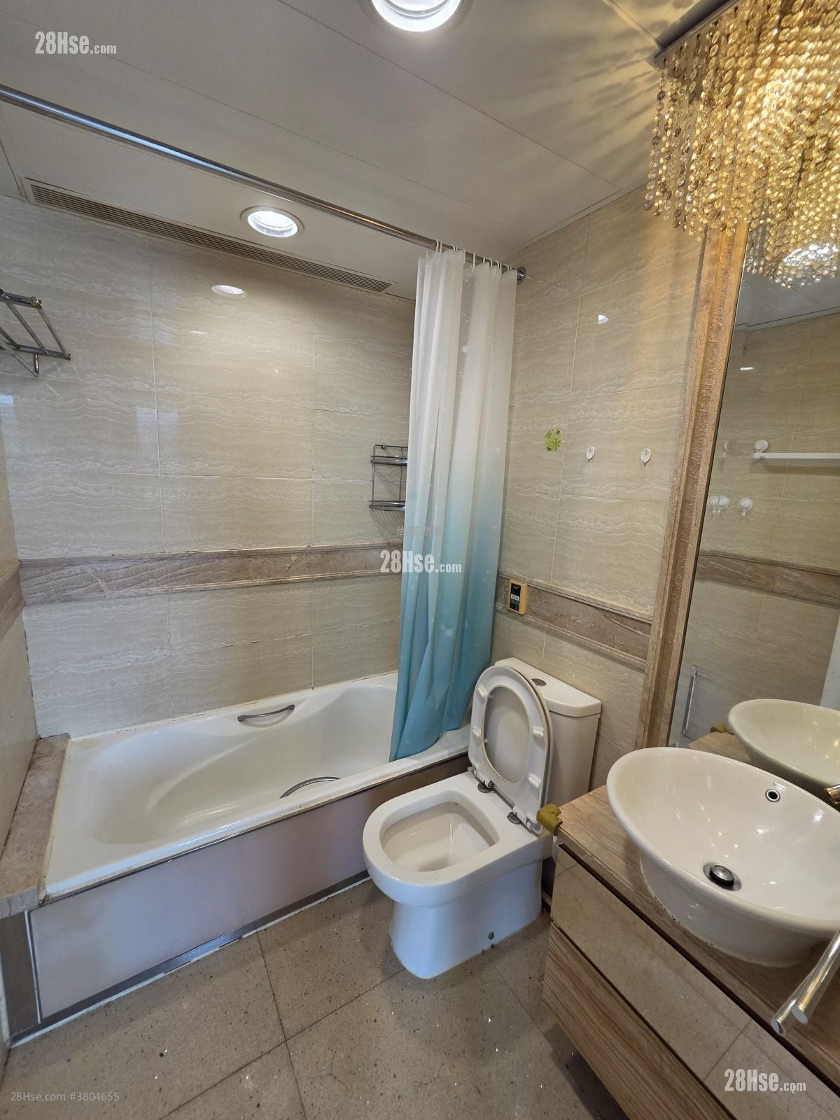 尚城 租盘 2 房 , 1 浴室 527 平方尺