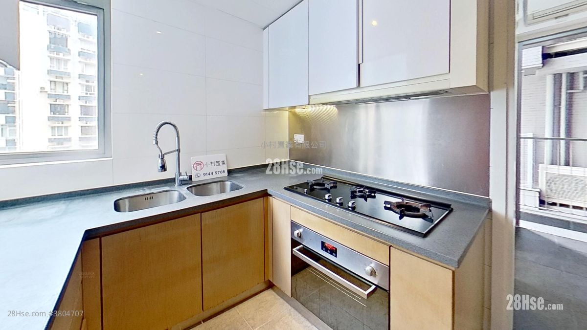 厨房: 宝华阁 租盘 3 房 , 2 浴室 898 平方尺