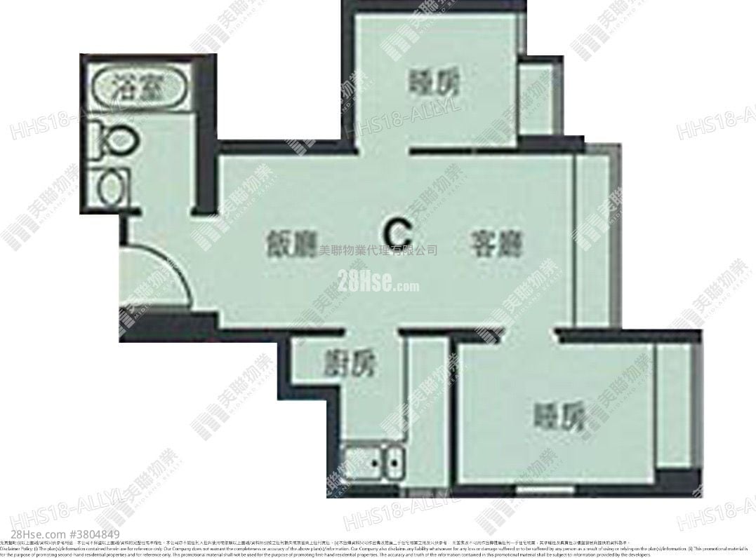 将军澳中心 售盘 2 房 406 平方尺