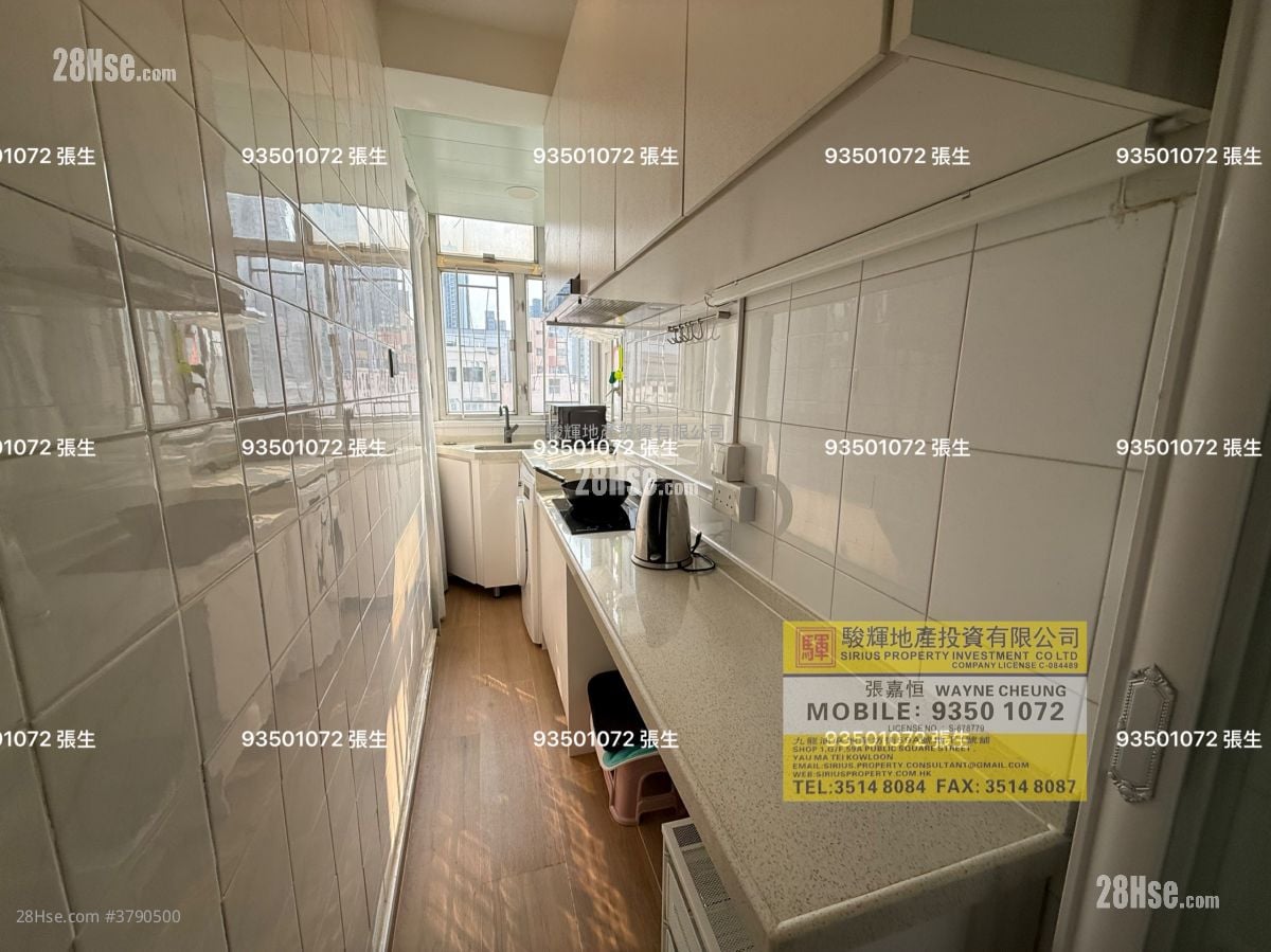 好时阁 租盘 1 房 , 1 浴室 240 平方尺