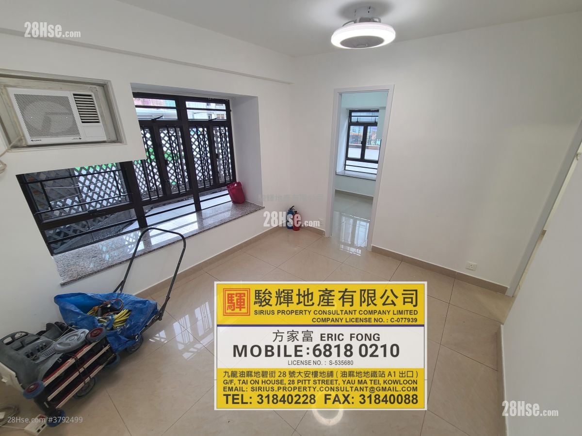 荣富大厦 租盘 3 房 , 2 浴室 391 平方尺