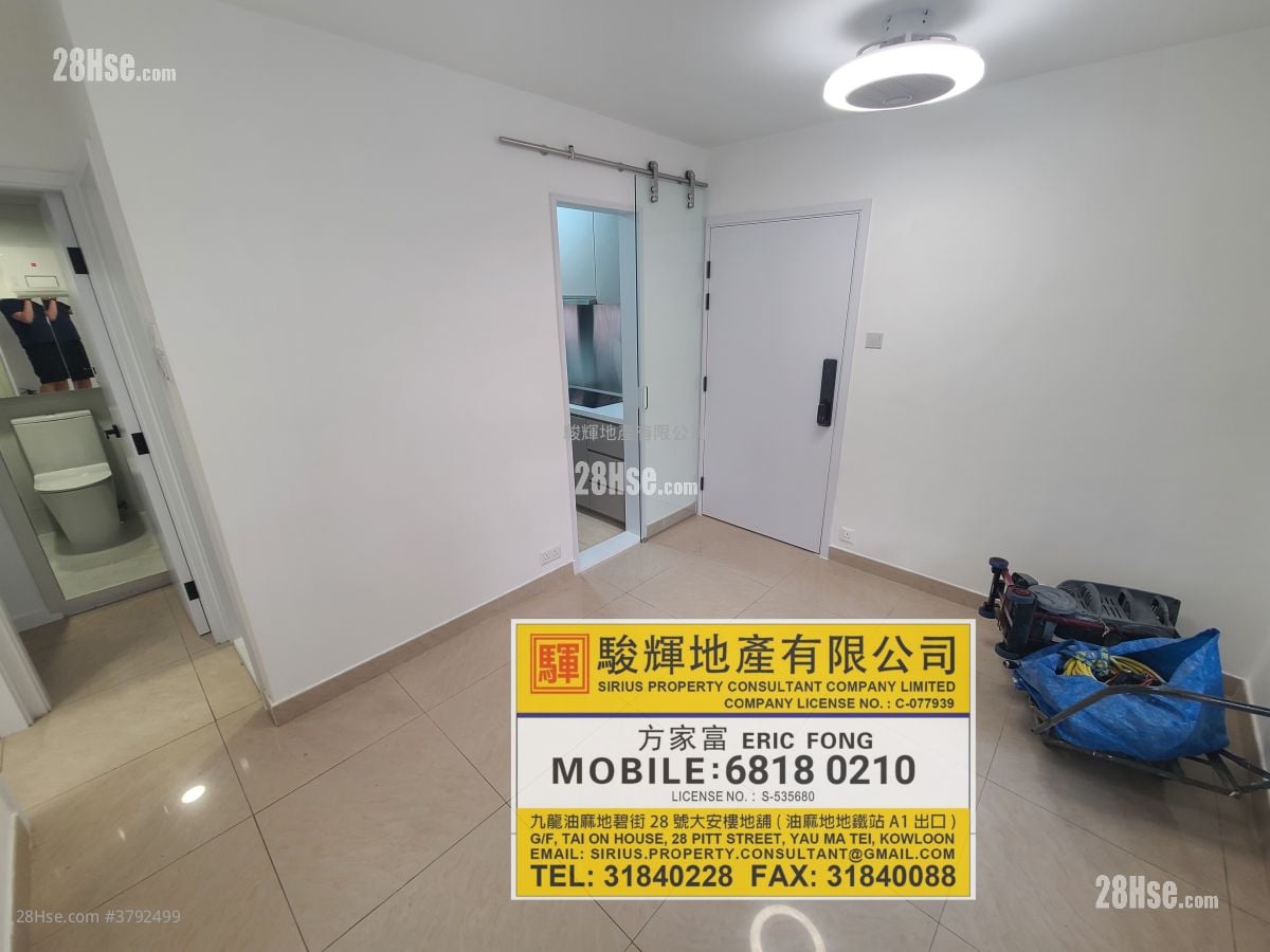 荣富大厦 租盘 3 房 , 2 浴室 391 平方尺