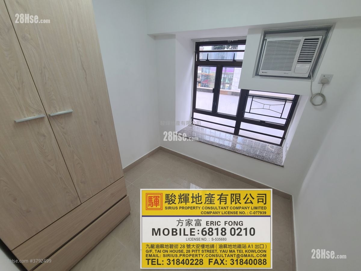 荣富大厦 租盘 3 房 , 2 浴室 391 平方尺